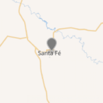 santa fé mapa