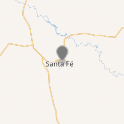 santa fé mapa